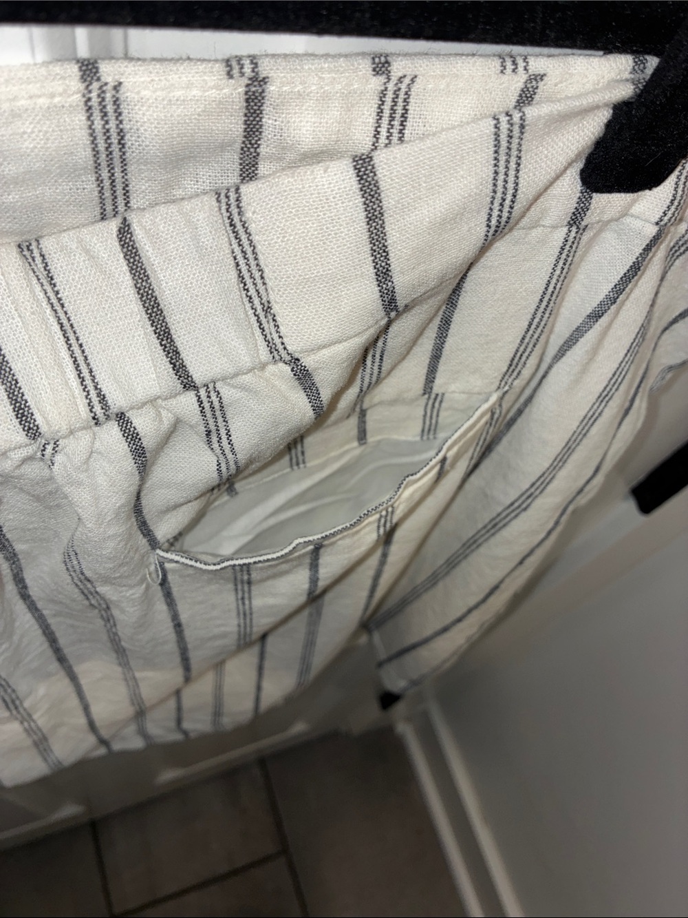 Old Navy Linen Striped Pull-On Casual Summer Skirt Size XXL - Picture 7 of 7